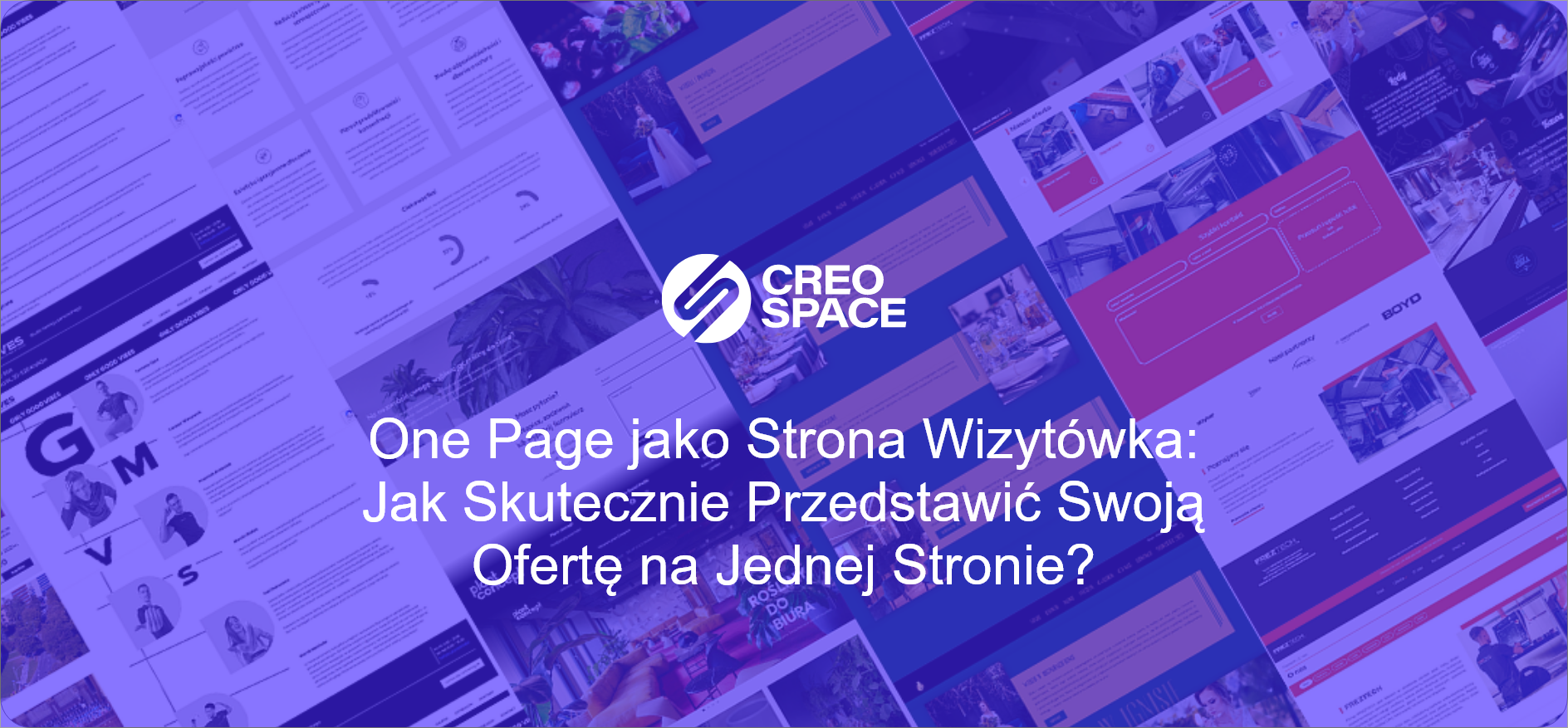 One Page jako Strona Wizytówka: Jak Skutecznie Przedstawić Swoją Ofertę na Jednej Stronie?