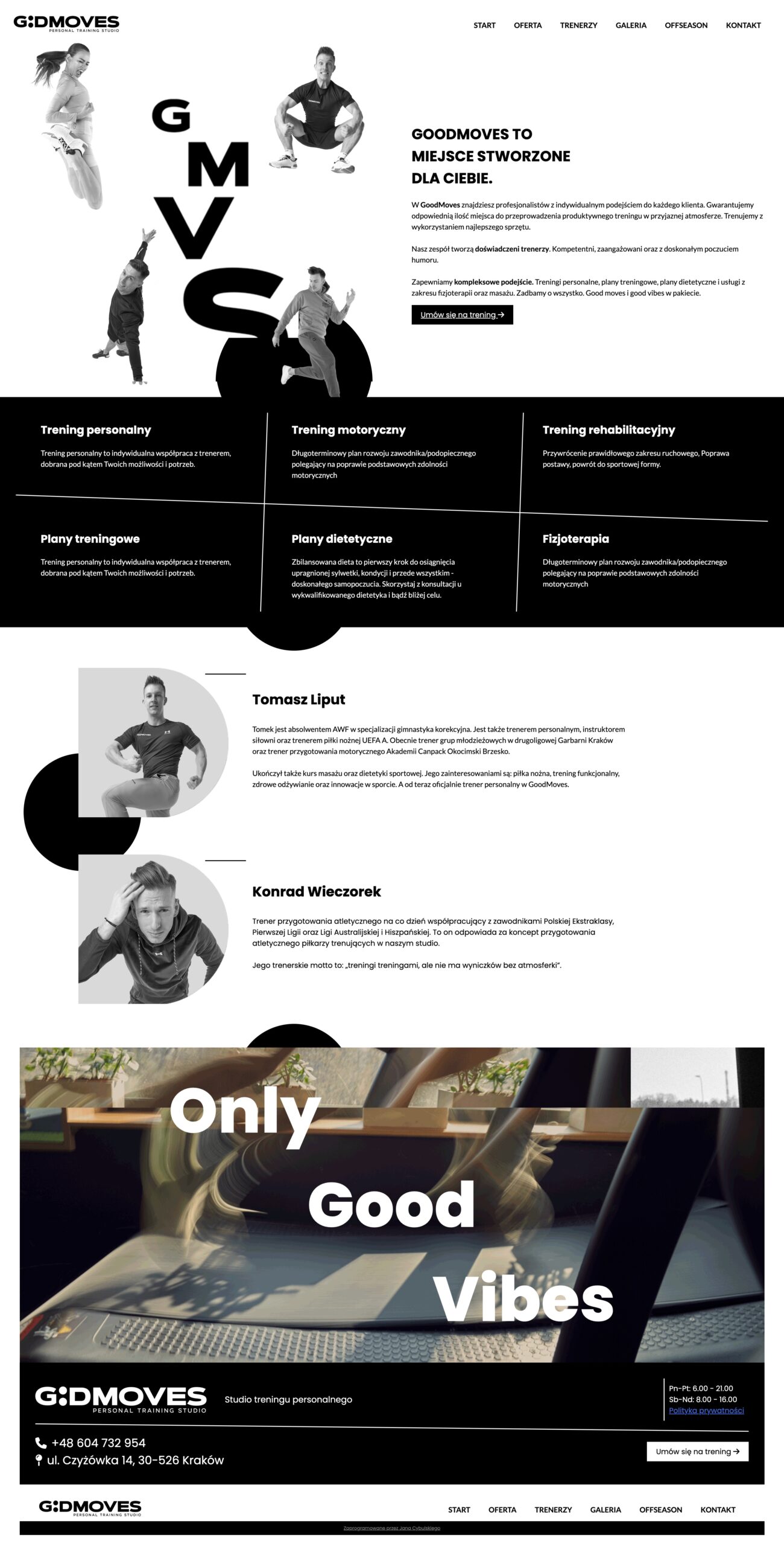 Strony internetowe Creospace