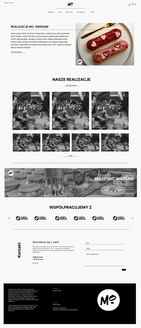 Strony internetowe Creospace