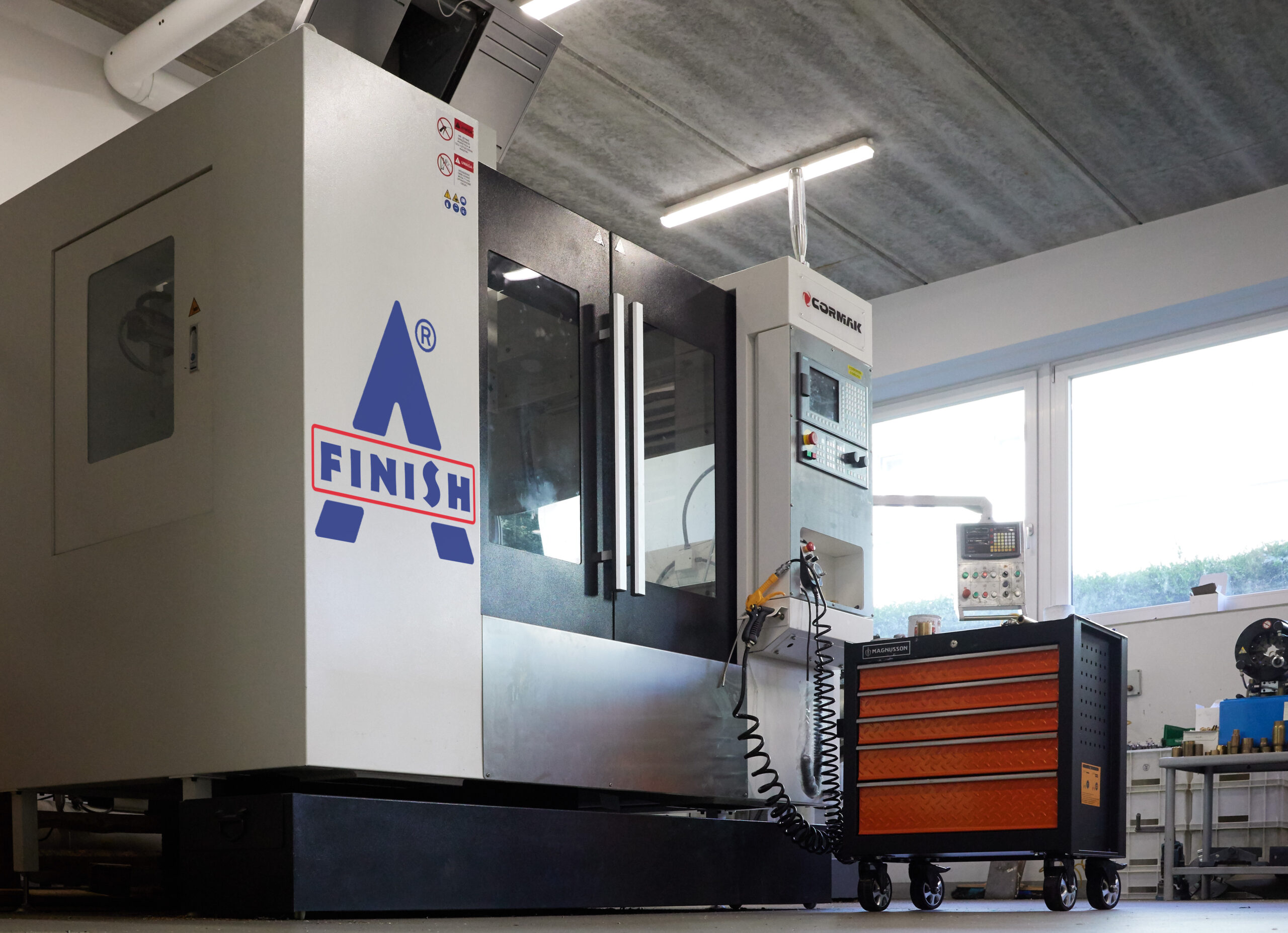 Finish-A — maszyna produkcyjna